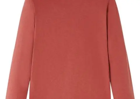 Tricou cu mâneci lungi pentru copii, henna, 104 - 2/5