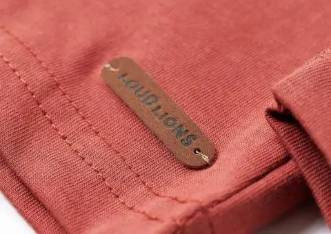 Tricou cu mâneci lungi pentru copii, henna, 128 - 5/5