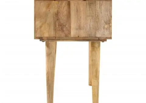 Birou cu sertare, 110x47x76 cm, lemn masiv de mango - 4/5