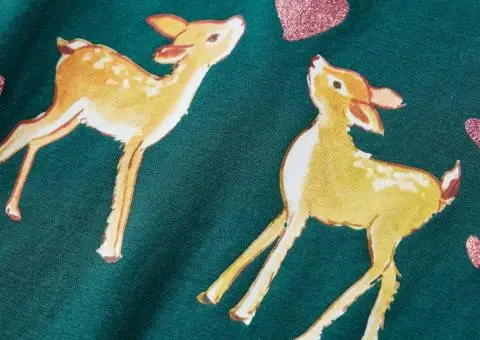 Tricou de copii cu mâneci lungi verde închis 92 - 4/5