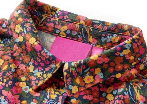 Rochie pentru copii cu mâneci lungi, multicolor, 92 - 3/5