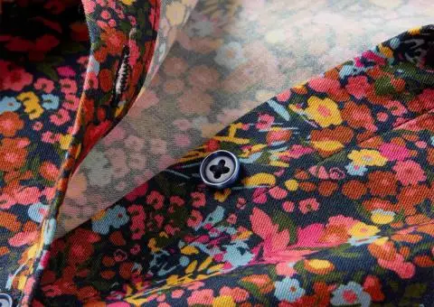 Rochie pentru copii cu mâneci lungi, multicolor, 92 - 4/5