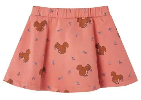Fustă pentru copii, roze antichizat, 104 - 2/5