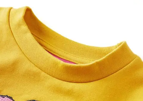 Bluzon pentru copii, ocru închis, 104 - 3/5