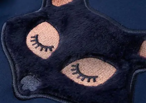 Bluzon pentru copii, bleumarin, 128 - 4/5