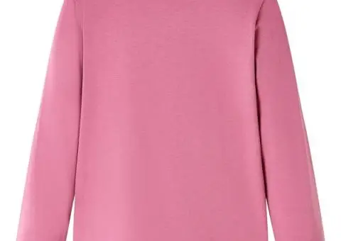 Tricou pentru copii cu mâneci lungi, zmeuriu, 116 - 2/5