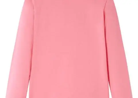 Tricou cu mâneci lungi pentru copii, roz, 92 - 2/5