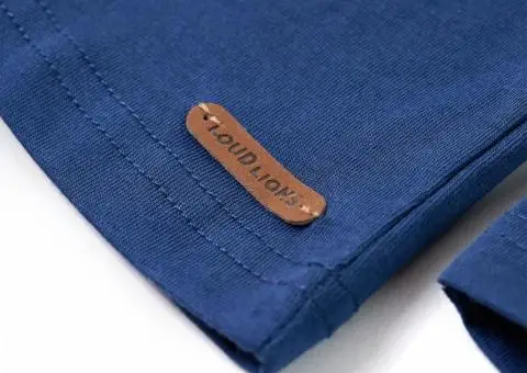 Tricou pentru copii cu mâneci lungi, bleumarin, 140 - 5/5