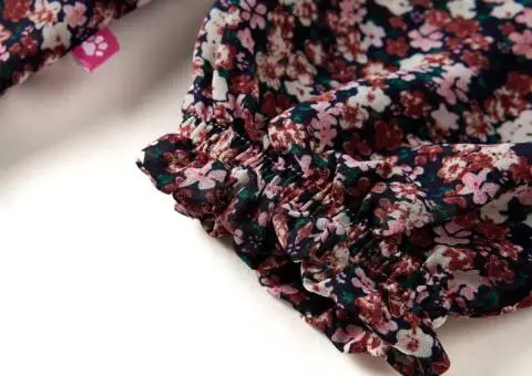 Cămașă de copii cu mâneci lungi, roz închis, 104 - 5/5