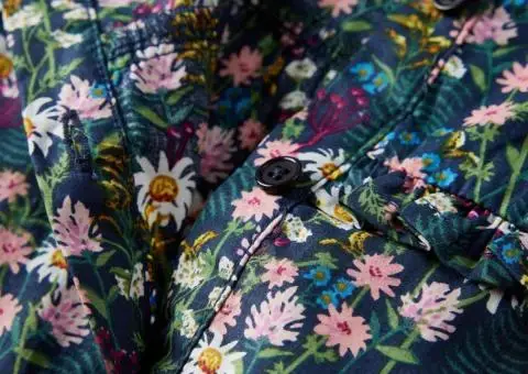 Rochie pentru copii cu mâneci lungi, albastru închis, 116 - 4/5