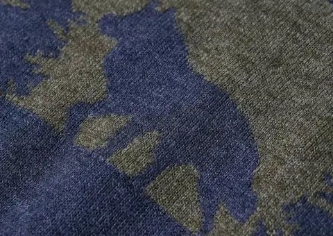 Pulover tricotat pentru copii, bleumarin, 128 - 4/5