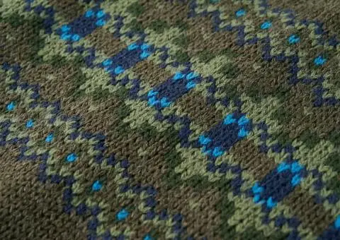 Pulover tricotat pentru copii, kaki, 104 - 4/5