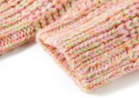 Pulover pentru copii tricotat, roz deschis, 140 - 4/5