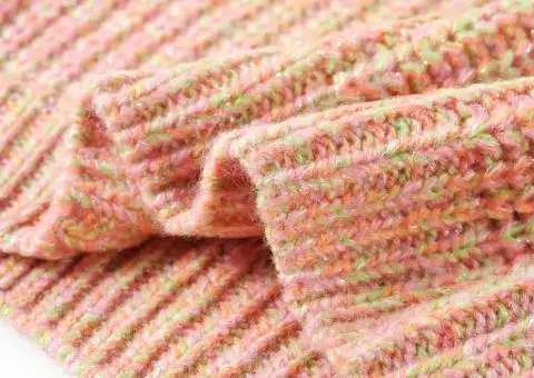 Pulover pentru copii tricotat, roz deschis, 140 - 5/5