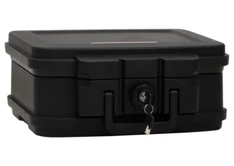 Seif negru 38x32,5x16,5 cm - 3/5