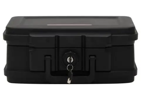 Seif negru 38x32,5x16,5 cm - 4/5