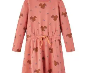 Rochie pentru copii, roze antichizat, 128