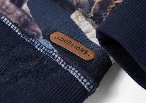 Hanorac pentru copii, bleumarin, 140 - 5/5