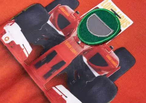 Tricou de copii mâneci lungi, portocaliu, 92 - 4/5