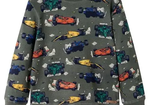 Bluzon pentru copii, kaki, 92 - 1/5