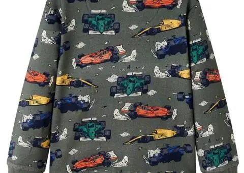 Bluzon pentru copii, kaki, 92 - 2/5