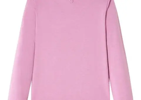 Tricou pentru copii cu mâneci lungi, roz ars, 116 - 2/5