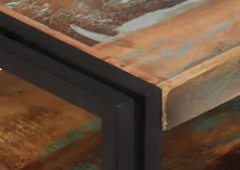 Comodă TV din lemn reciclat de esență tare - 5/5