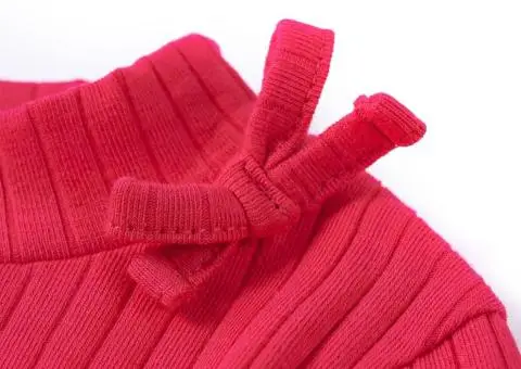 Tricou pentru copii cu mâneci lungi, roz aprins, 128 - 4/5