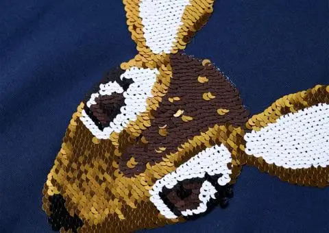 Tricou pentru copii cu mâneci lungi, bleumarin 128 - 4/5