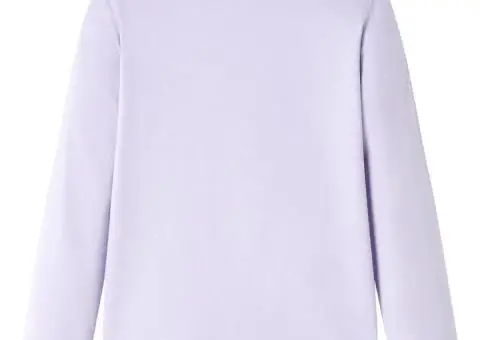 Tricou pentru copii cu mâneci lungi, lila, 92 - 2/5