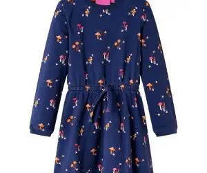 Rochie pentru copii, bleumarin, 128