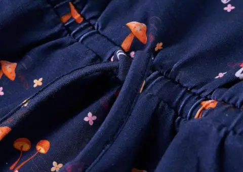 Rochie pentru copii, bleumarin, 128 - 4/5