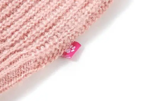 Vestă pulover pentru copii tricotată, roz deschis, 92 - 5/5