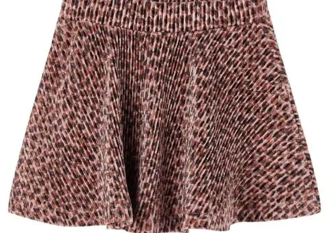 Fustă pentru copii, roz antichizat, 128 - 1/5