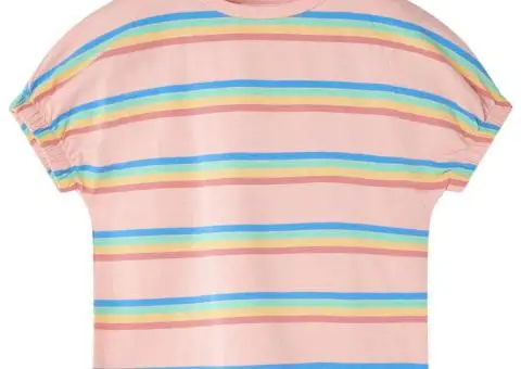 Tricou pentru copii, piersică, 92 - 1/5