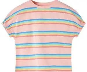 Tricou pentru copii, piersică, 92