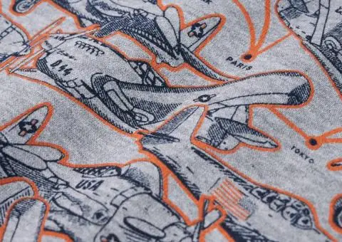 Bluzon pentru copii, gri melanj, 104 - 3/5