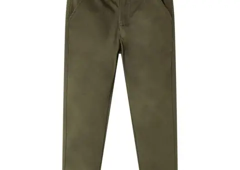 Pantaloni copii kaki 116 - 1/5