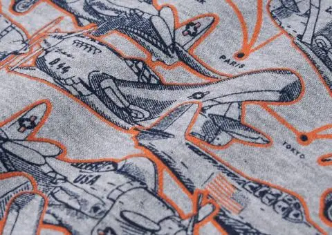 Bluzon pentru copii, gri melanj, 128 - 4/5