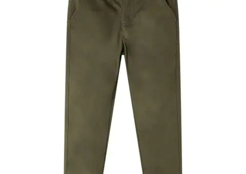 Pantaloni copii kaki 140 - 1/5