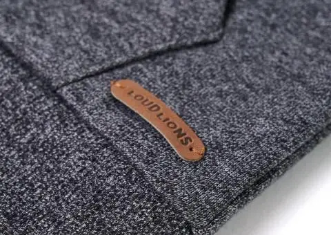 Hanorac pentru copii cu glugă și fermoar, gri melanj, 128 - 5/5