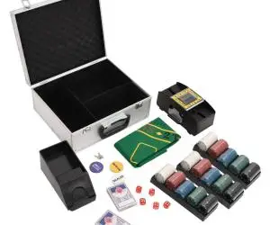 vidaXL Set de jetoane de poker 300 buc. 4 g