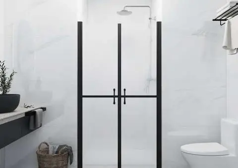 Ușă cabină de duș, mată, (93-96)x190 cm, ESG - 1/5