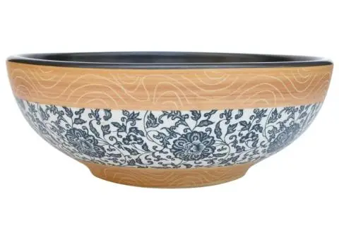 Lavoar de blat, multicolor, rotund, Φ41x14 cm, ceramică - 2/5