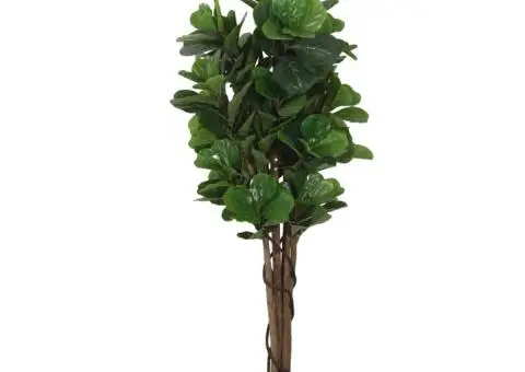 Smochin artificial cu frunze 180 de frunze 150 cm verde - 2/5