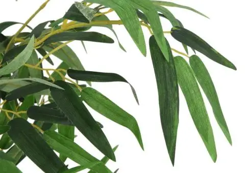 Arbore din bambus artificial 1216 de frunze 180 cm verde - 2/4