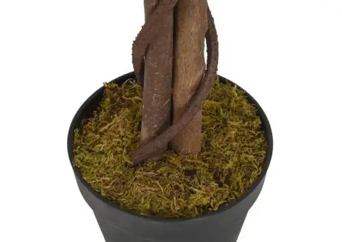 Arbore ficus artificial 630 de frunze 120 cm verde - 4/5