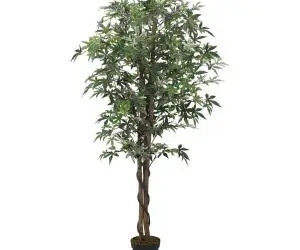vidaXL Arbore de arțar artificial 756 de frunze 200 cm verde