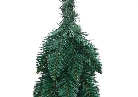 Brad de Crăciun artificial pre-iluminat cu 30 LED-uri, 60 cm - 5/5