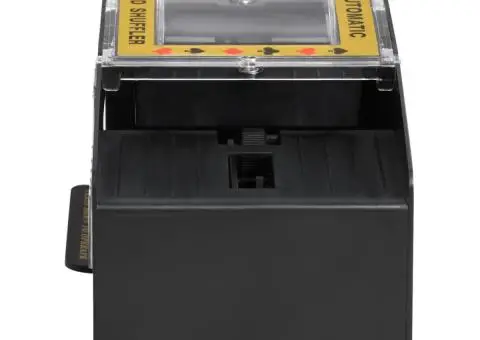 Aparat automat de amestecat cărți, negru, 2 pachete - 5/5